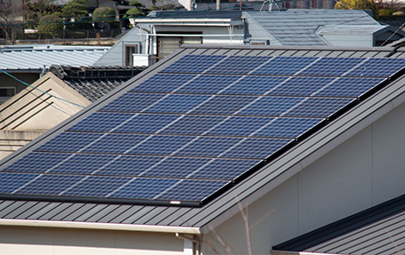 太陽光発電と蓄電池の施工事例